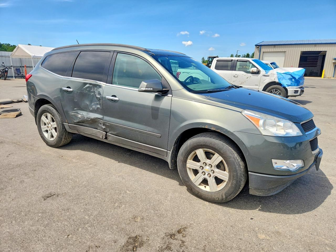 2011 Chevrolet Traverse Lt Серый vin: 1GNKVGED6BJ147376