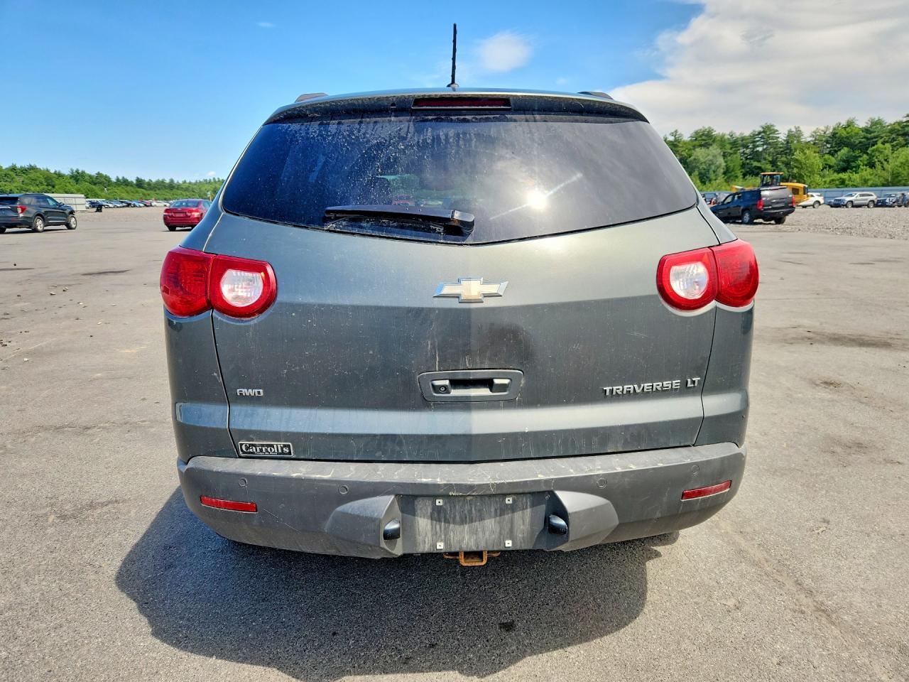 2011 Chevrolet Traverse Lt Серый vin: 1GNKVGED6BJ147376