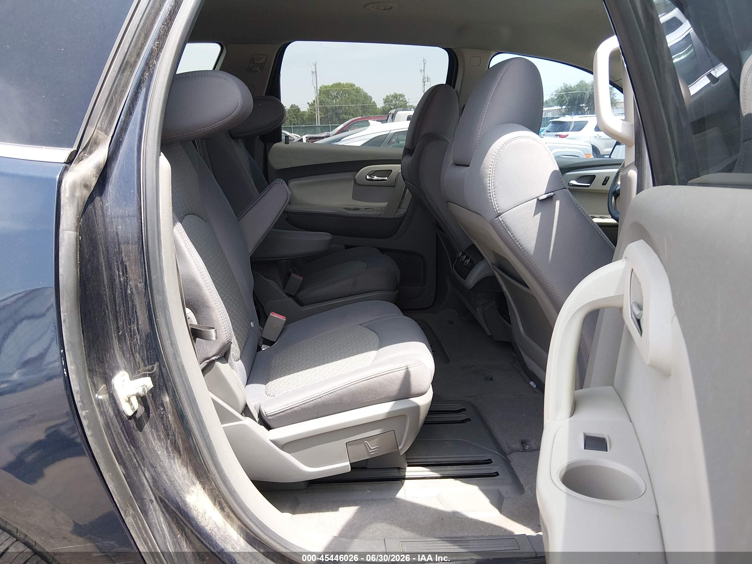 2011 Chevrolet Traverse 1lt Black vin: 1GNKVGED6BJ415424