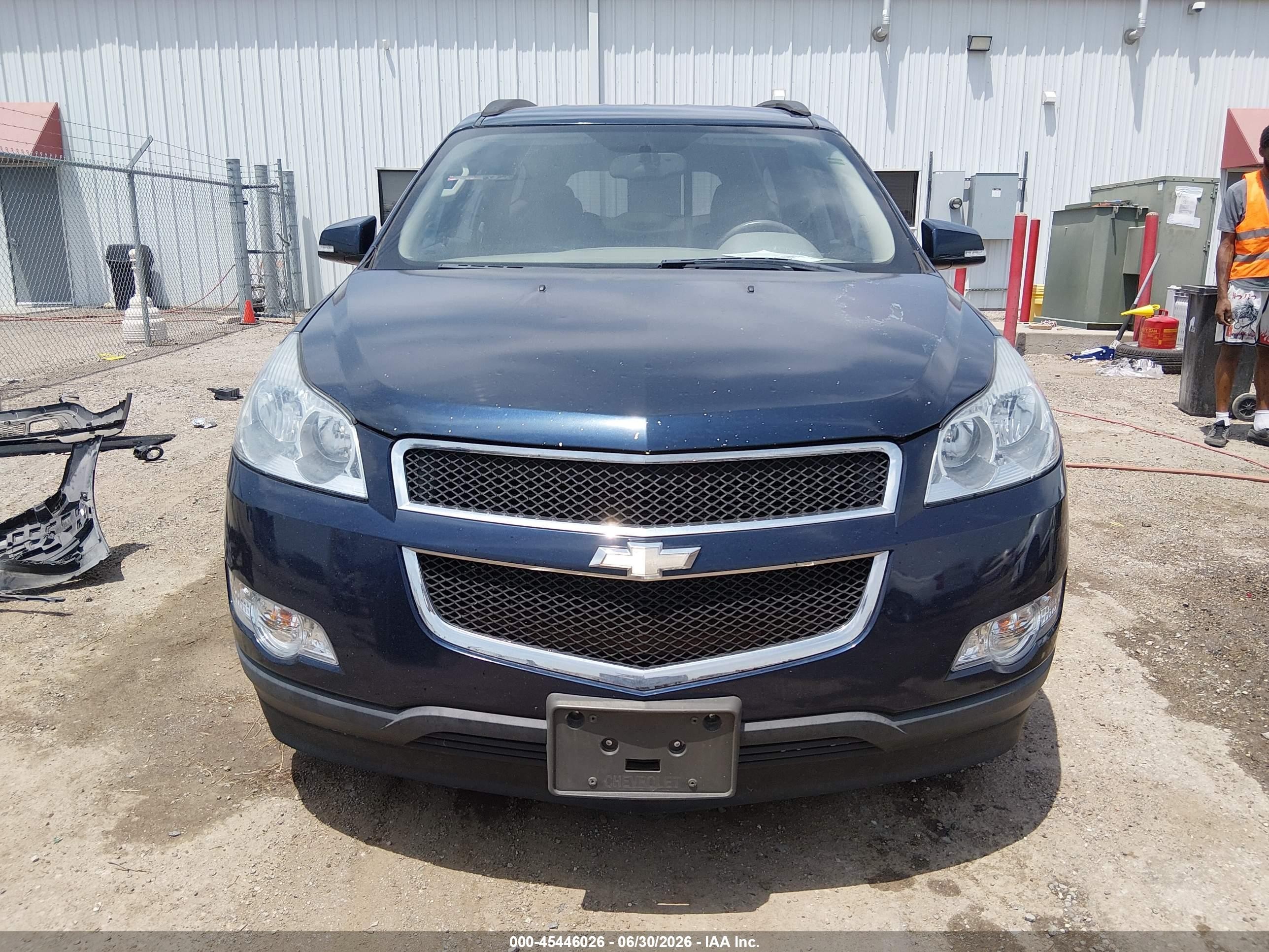 2011 Chevrolet Traverse 1lt Black vin: 1GNKVGED6BJ415424