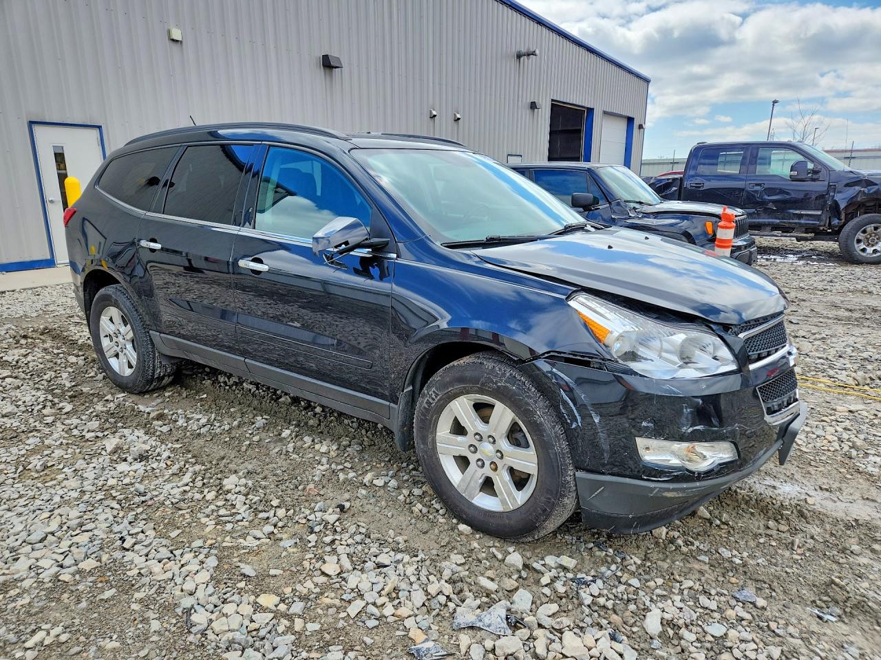 2012 Chevrolet Traverse Lt Черный vin: 1GNKVGED6CJ418308