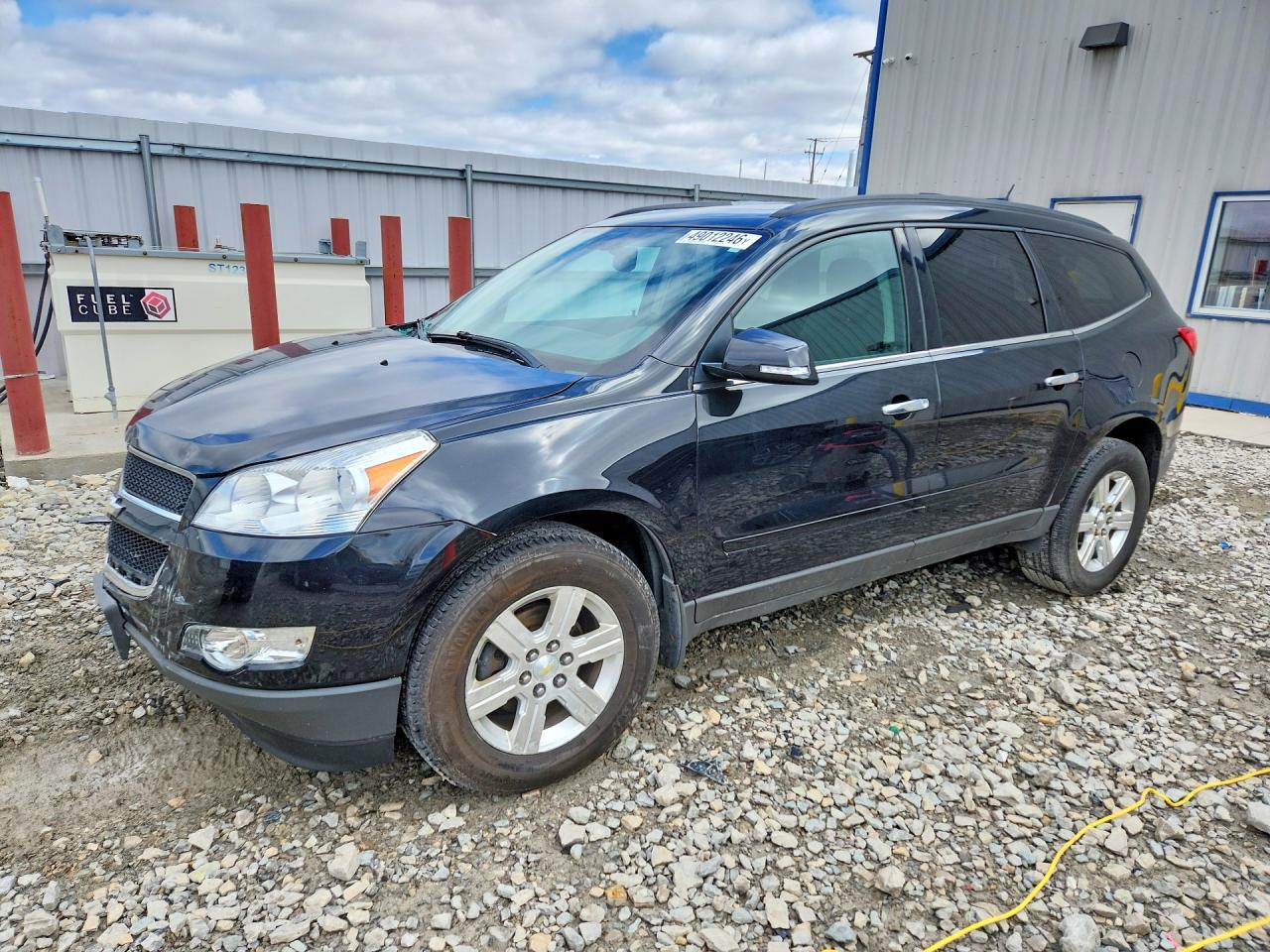 2012 Chevrolet Traverse Lt Black vin: 1GNKVGED6CJ418308