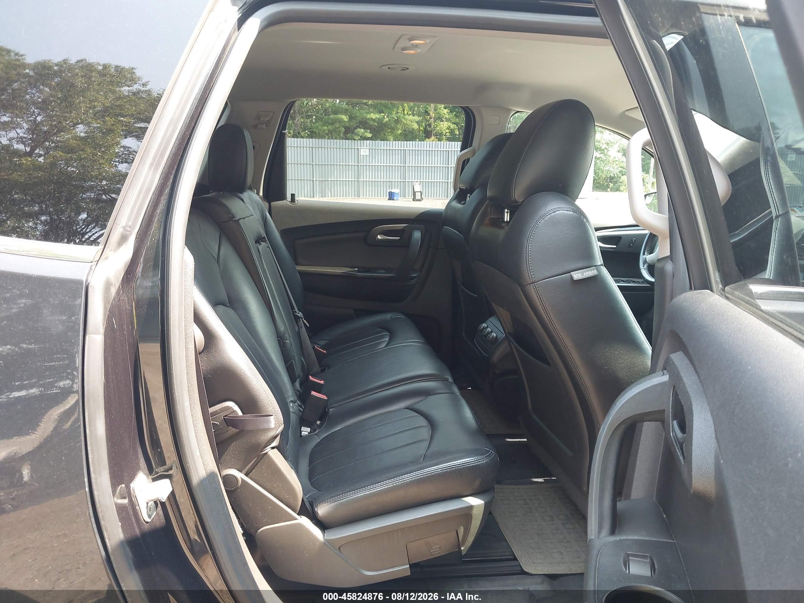 2011 Chevrolet Traverse 1lt Black vin: 1GNKVGED7BJ381493