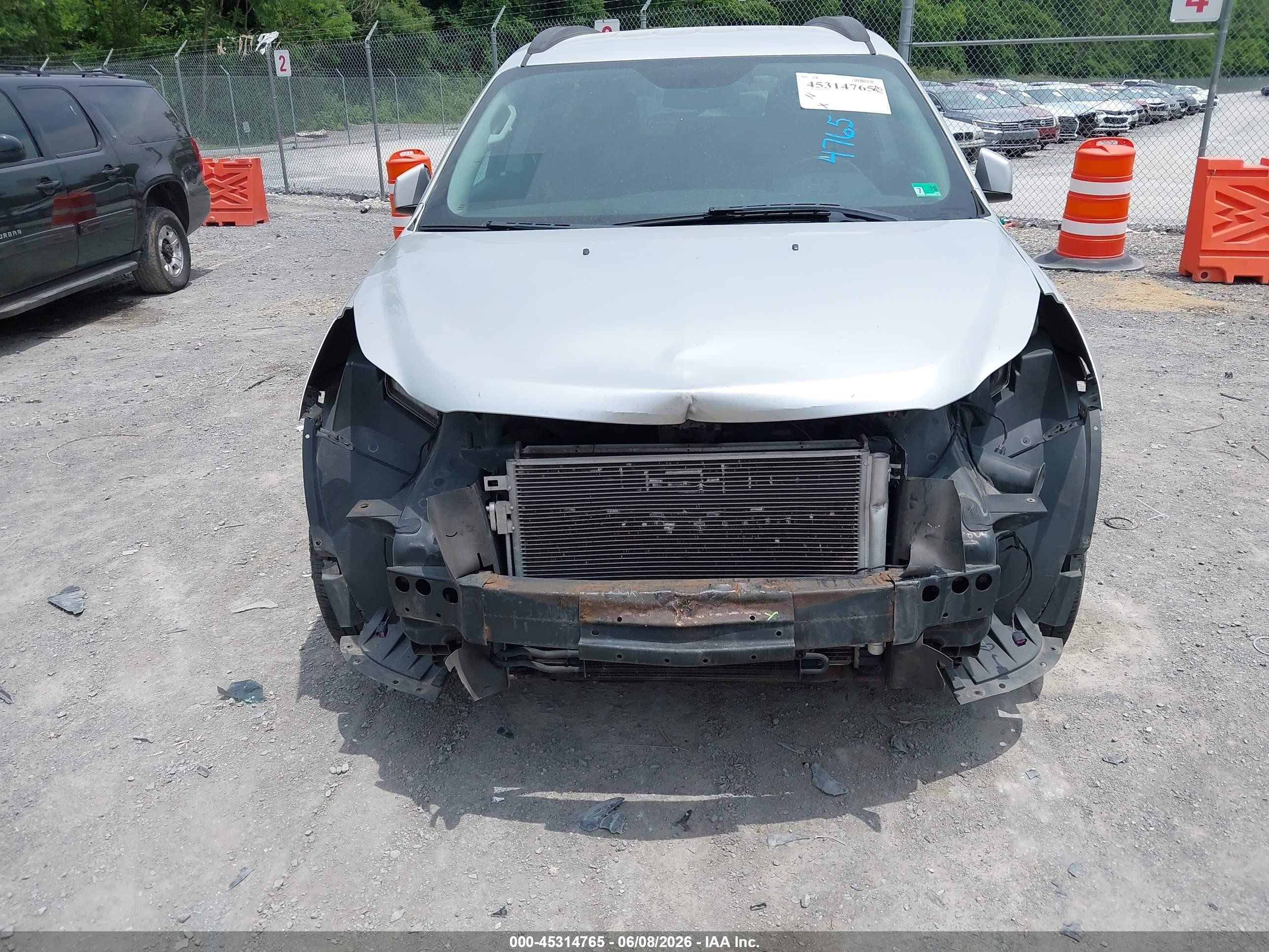 2012 Chevrolet Traverse 1lt Silver vin: 1GNKVGED7CJ130555