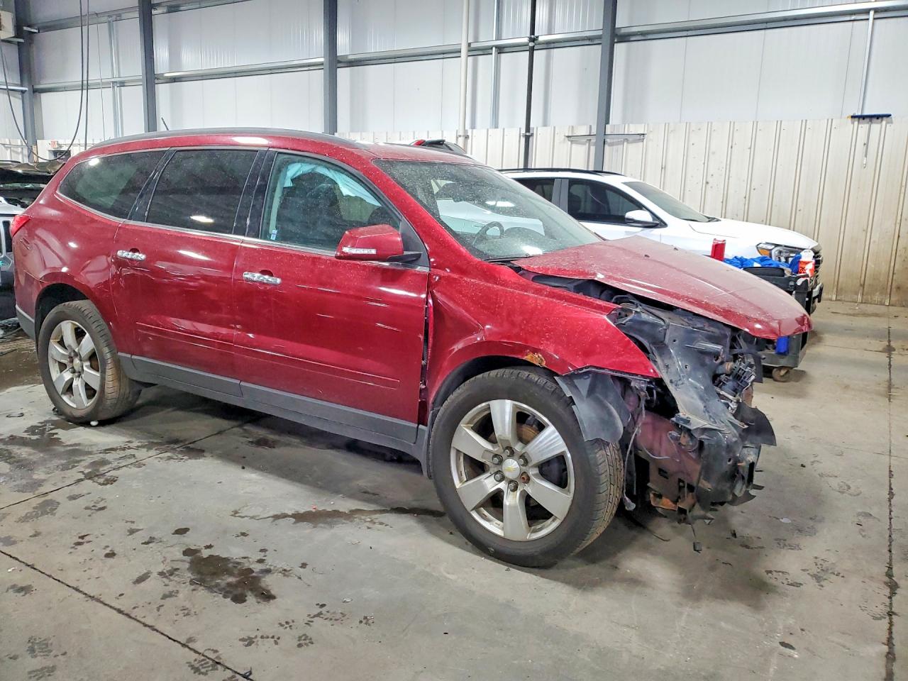 2011 Chevrolet Traverse Lt Red vin: 1GNKVGED8BJ104450