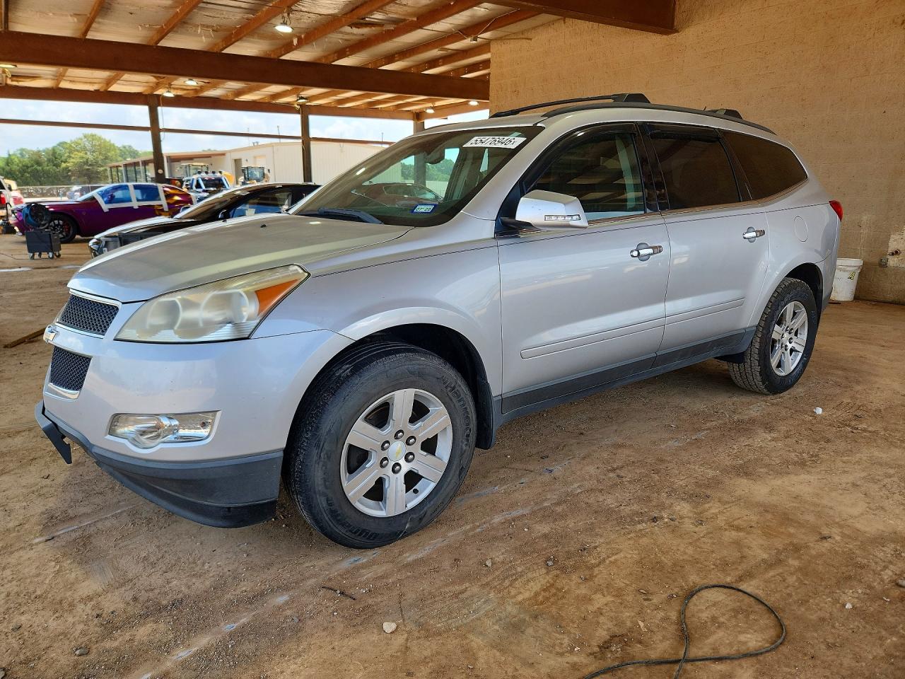 2011 Chevrolet Traverse Lt Silver vin: 1GNKVGED8BJ150182