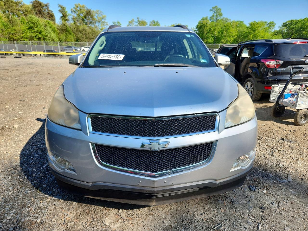 2011 Chevrolet Traverse Lt Silver vin: 1GNKVGED8BJ217458