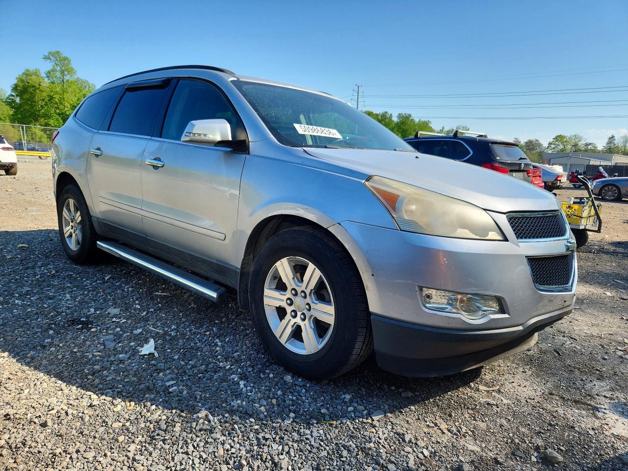 2011 Chevrolet Traverse Lt Silver vin: 1GNKVGED8BJ217458