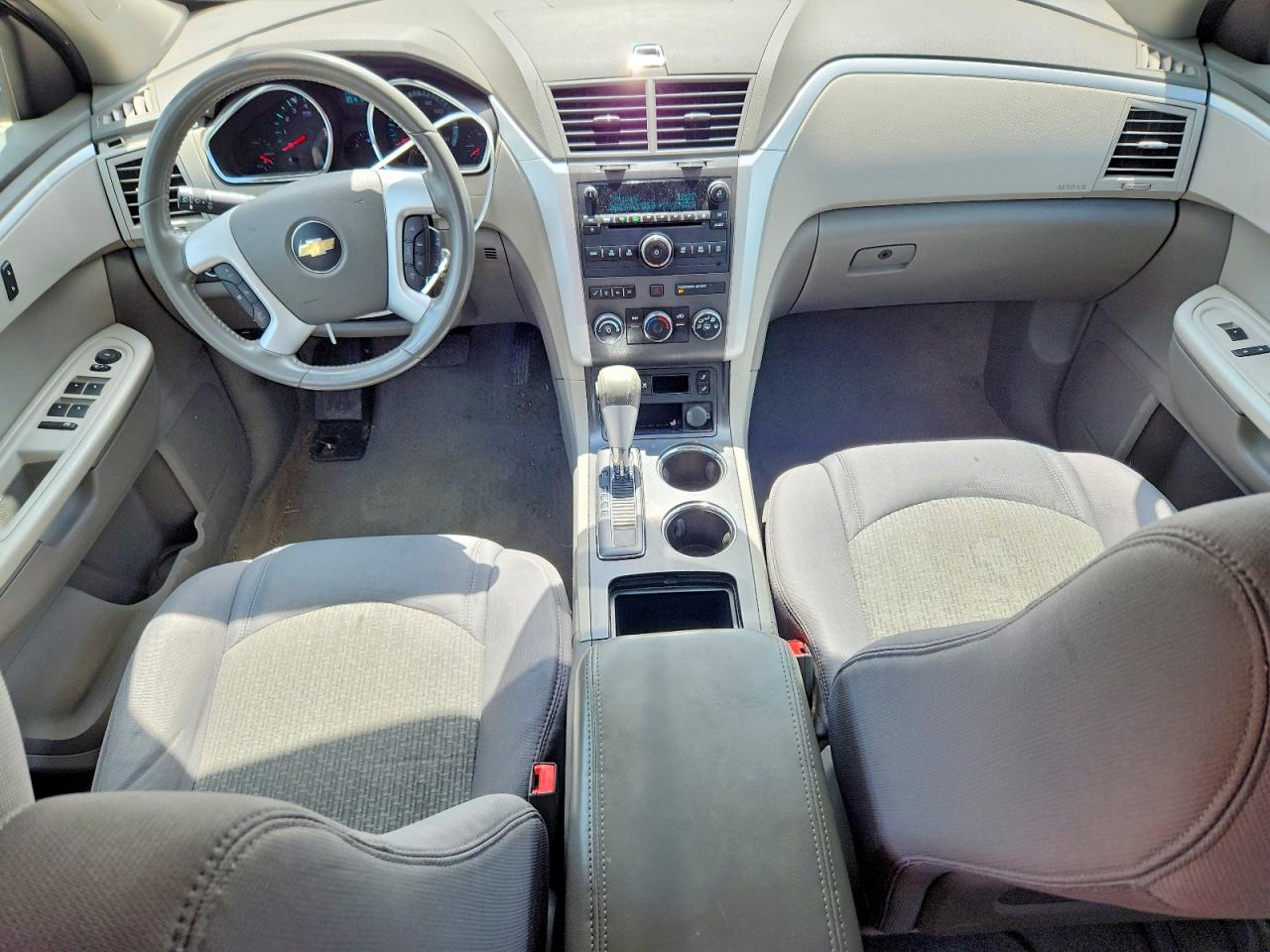 2012 Chevrolet Traverse Lt White vin: 1GNKVGED8CJ114428