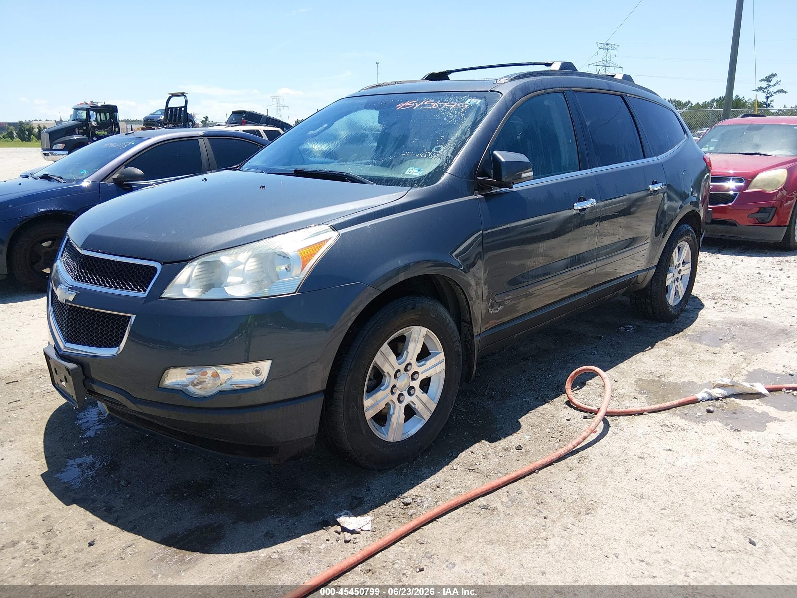 2011 Chevrolet Traverse 1lt Gray vin: 1GNKVGED9BJ291164