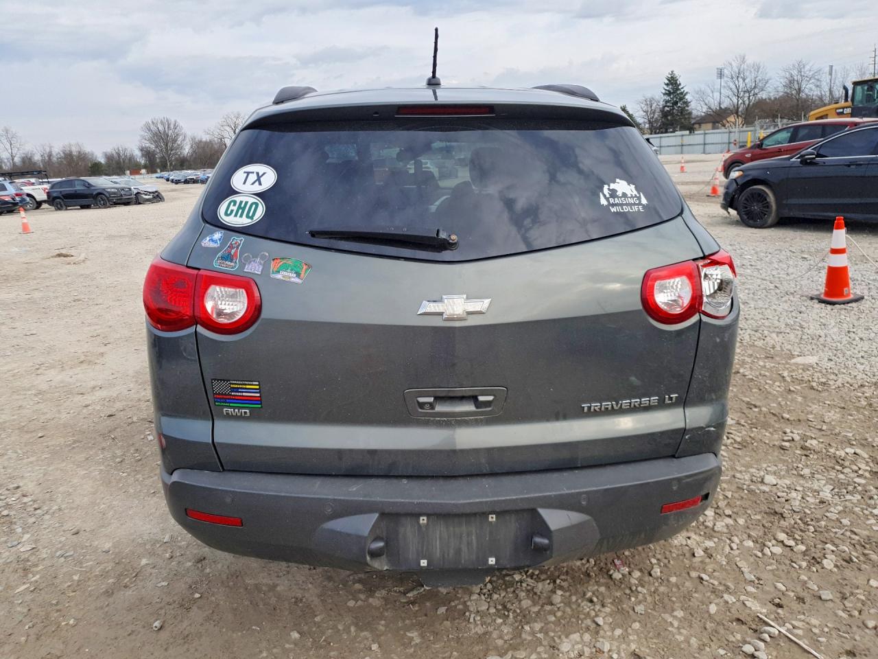 2011 Chevrolet Traverse Lt Gray vin: 1GNKVGED9BJ334045