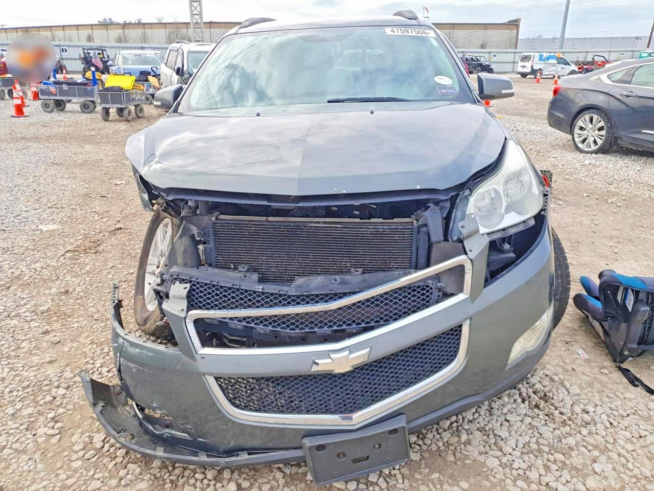 2011 Chevrolet Traverse Lt Gray vin: 1GNKVGED9BJ334045