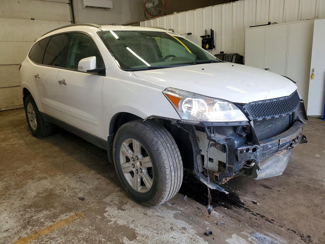 2011 Chevrolet Traverse Lt White vin: 1GNKVGED9BJ366526