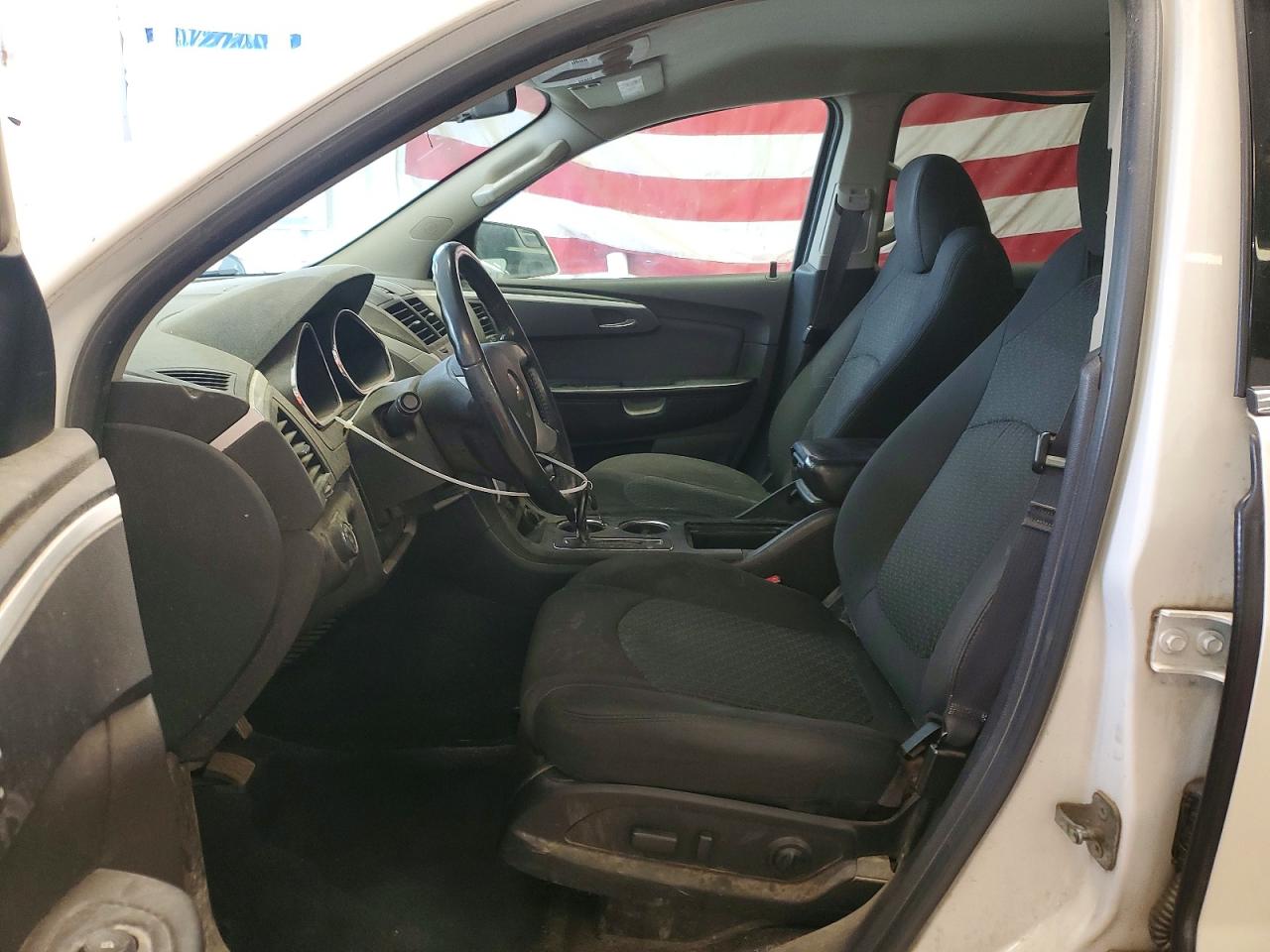 2011 Chevrolet Traverse Lt White vin: 1GNKVGED9BJ366526
