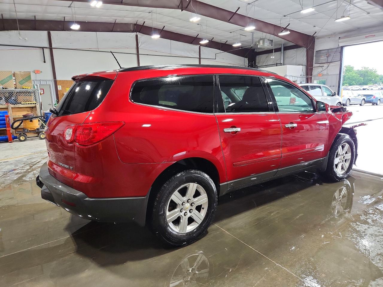 2012 Chevrolet Traverse Lt Maroon vin: 1GNKVGED9CJ192524