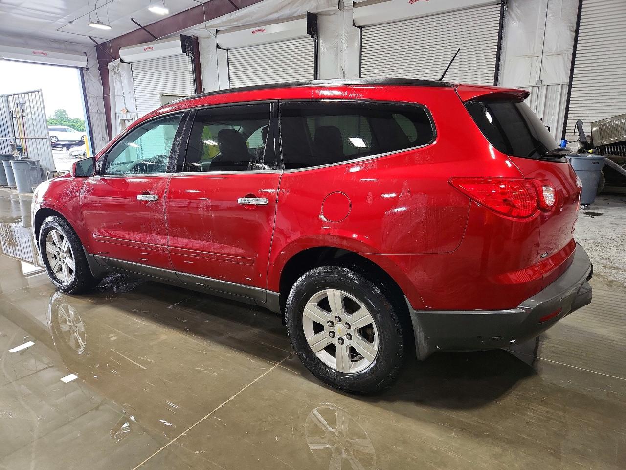 2012 Chevrolet Traverse Lt Maroon vin: 1GNKVGED9CJ192524