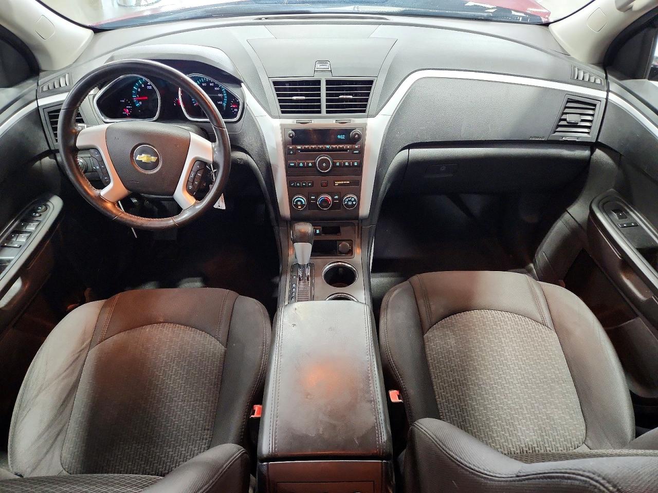 2012 Chevrolet Traverse Lt Maroon vin: 1GNKVGED9CJ192524