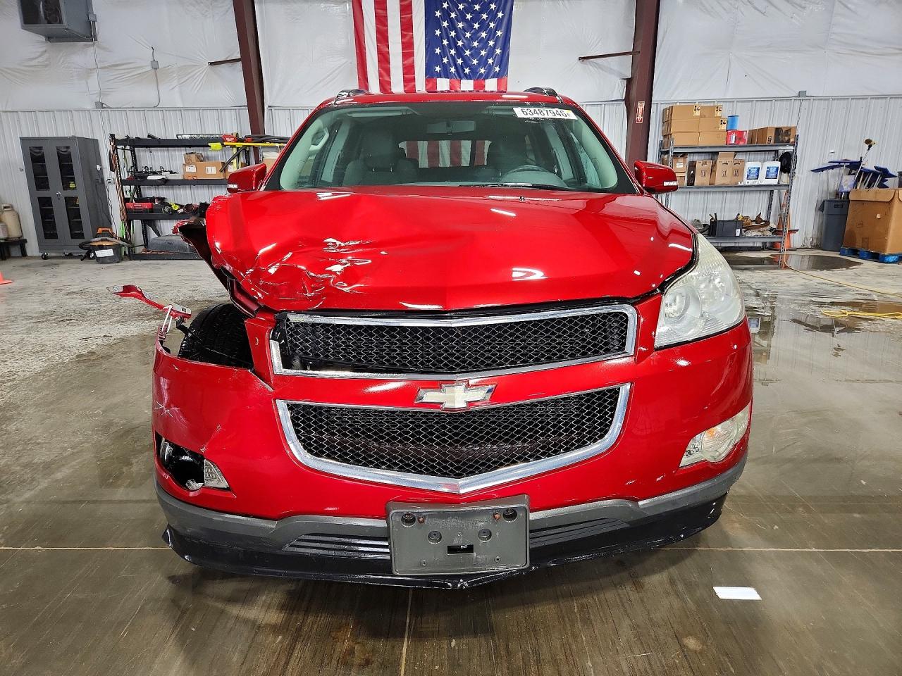 2012 Chevrolet Traverse Lt Maroon vin: 1GNKVGED9CJ192524