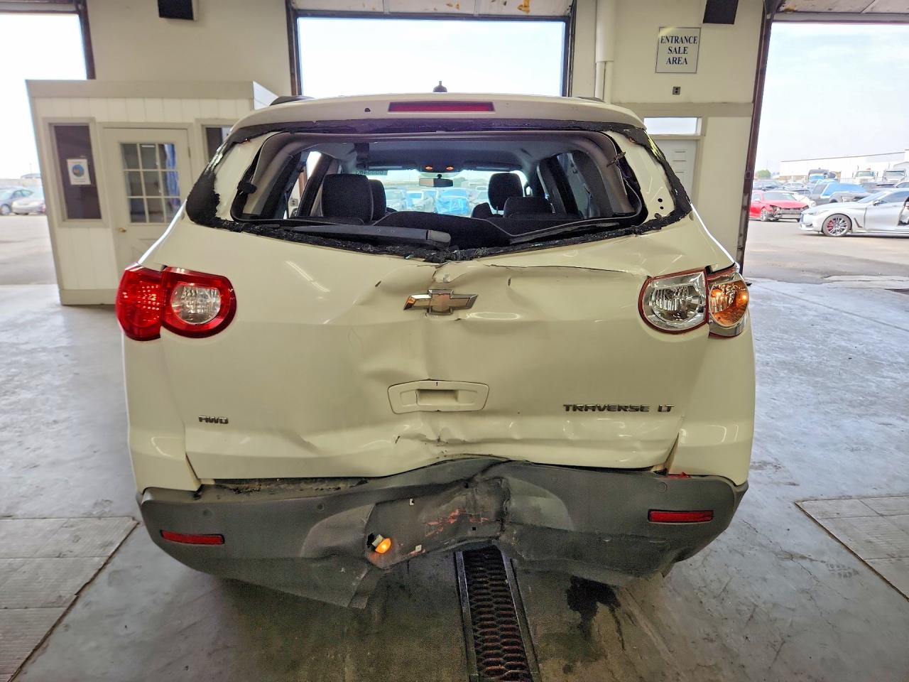 2012 Chevrolet Traverse Lt Белый vin: 1GNKVGED9CJ327825