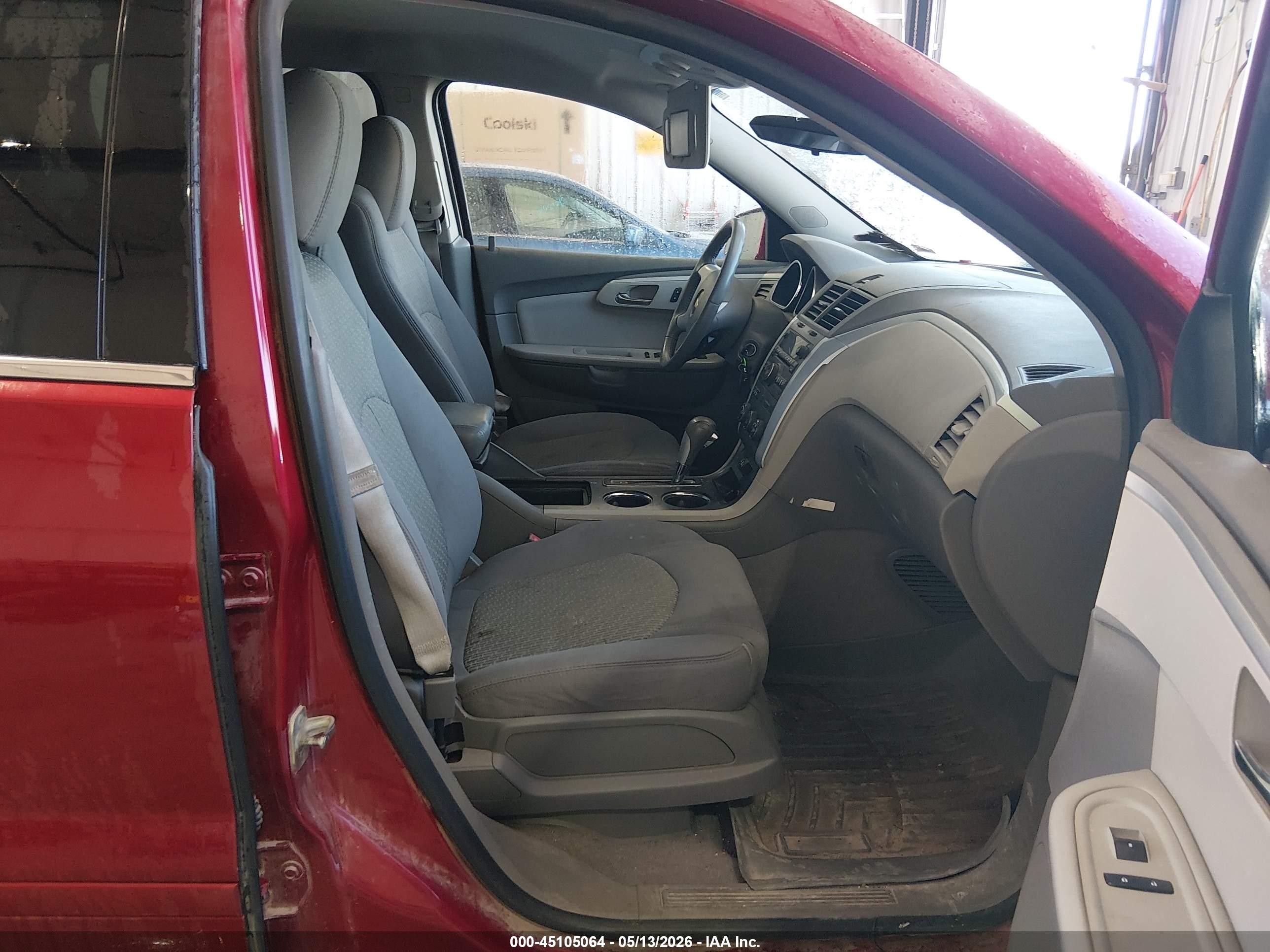 2012 Chevrolet Traverse 1lt Red vin: 1GNKVGED9CJ354328