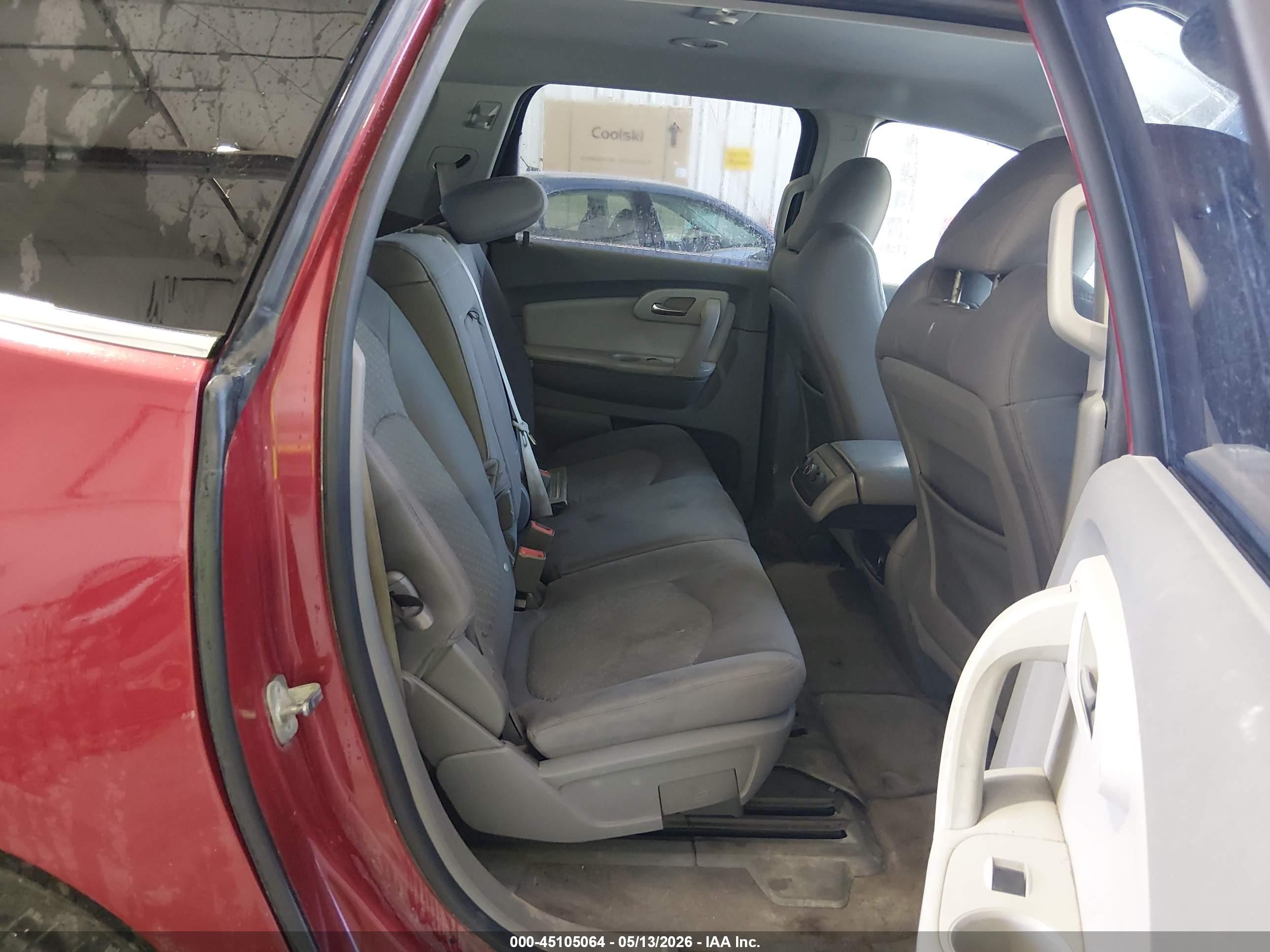 2012 Chevrolet Traverse 1lt Red vin: 1GNKVGED9CJ354328