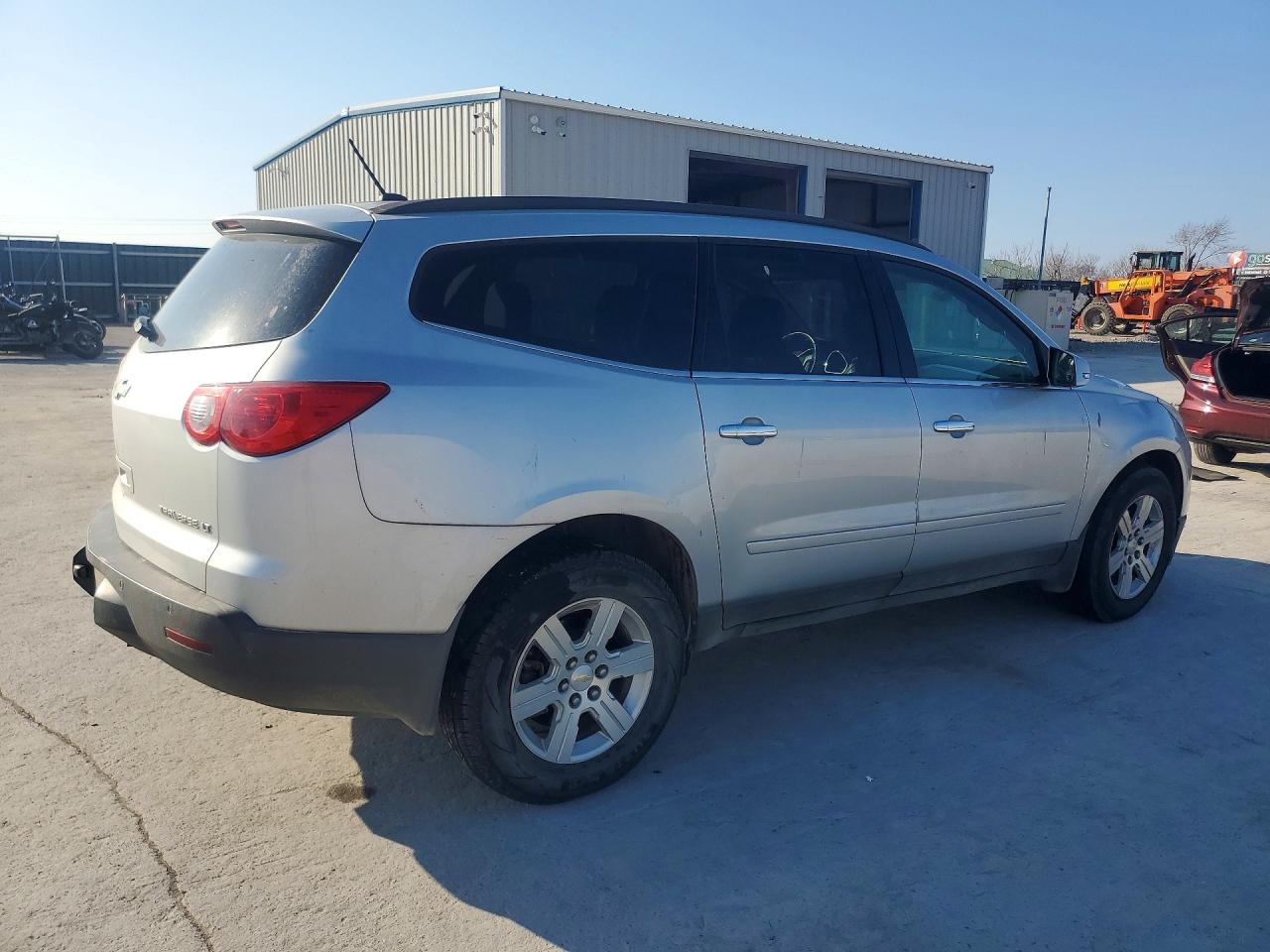 2012 Chevrolet Traverse Lt Silver vin: 1GNKVGEDXCJ126631