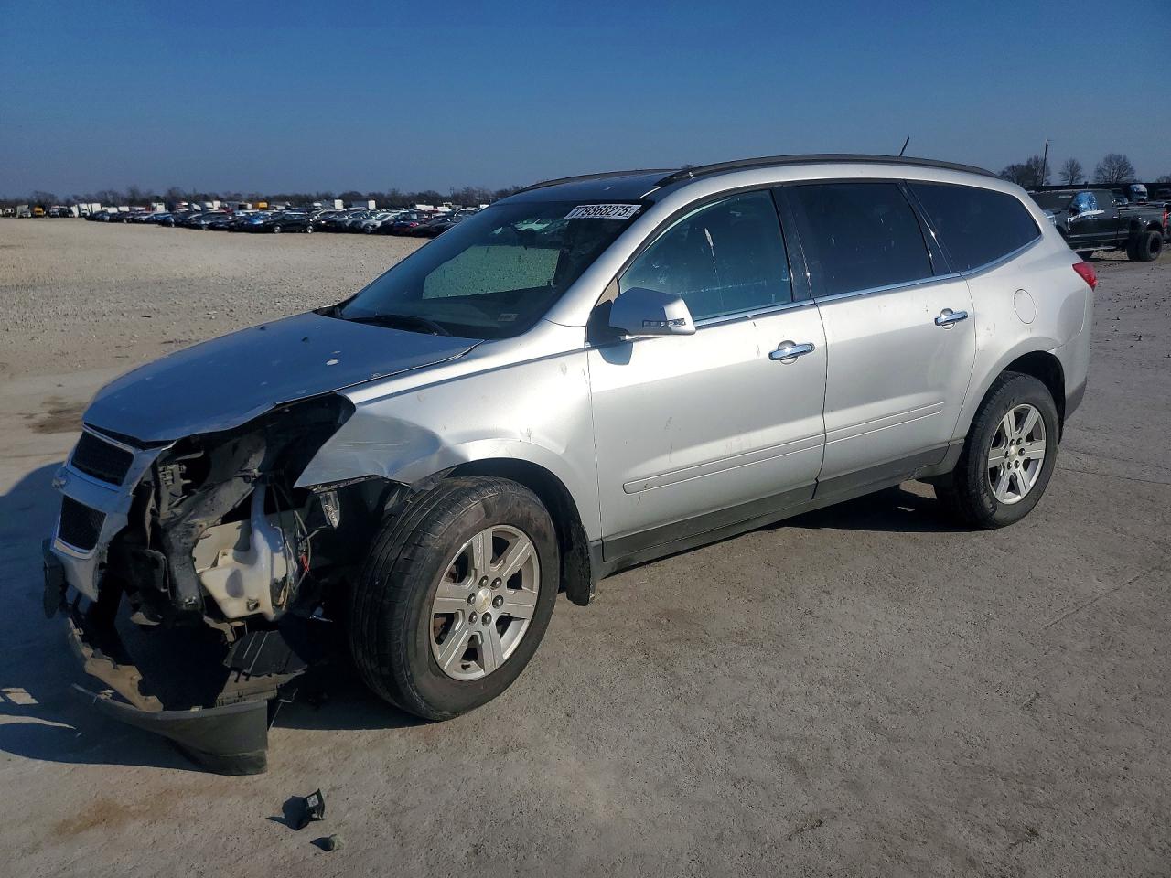 2012 Chevrolet Traverse Lt Silver vin: 1GNKVGEDXCJ126631