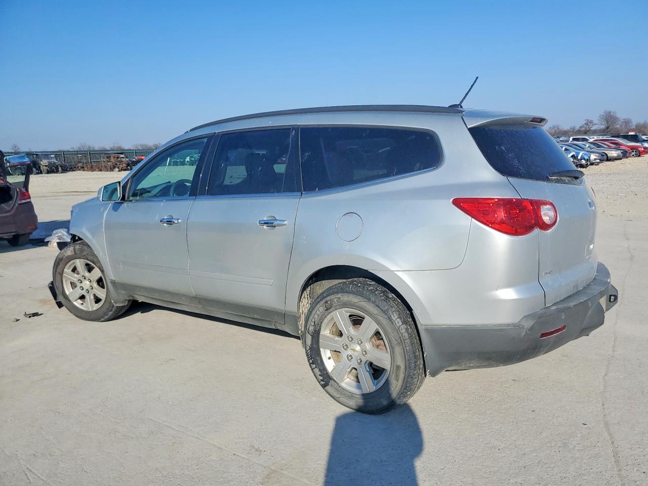 2012 Chevrolet Traverse Lt Silver vin: 1GNKVGEDXCJ126631