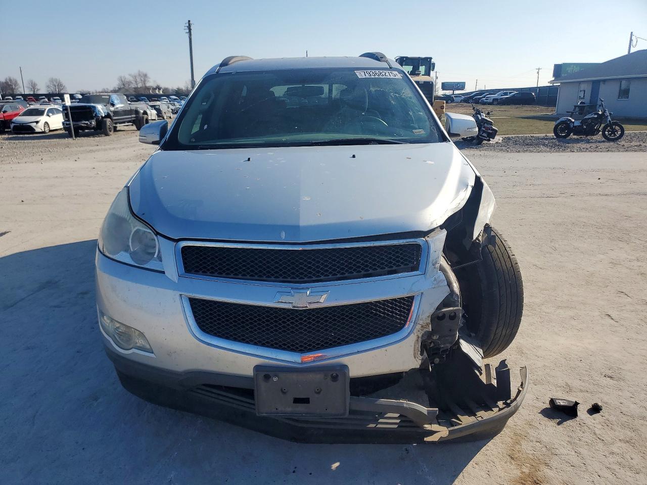2012 Chevrolet Traverse Lt Silver vin: 1GNKVGEDXCJ126631