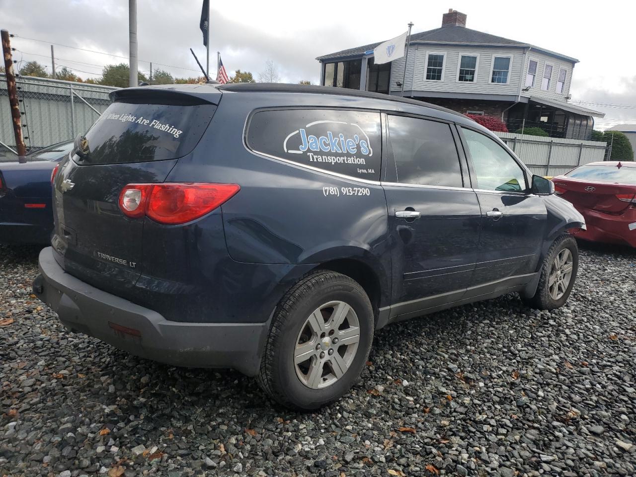 2012 Chevrolet Traverse Lt Blue vin: 1GNKVGEDXCJ131344