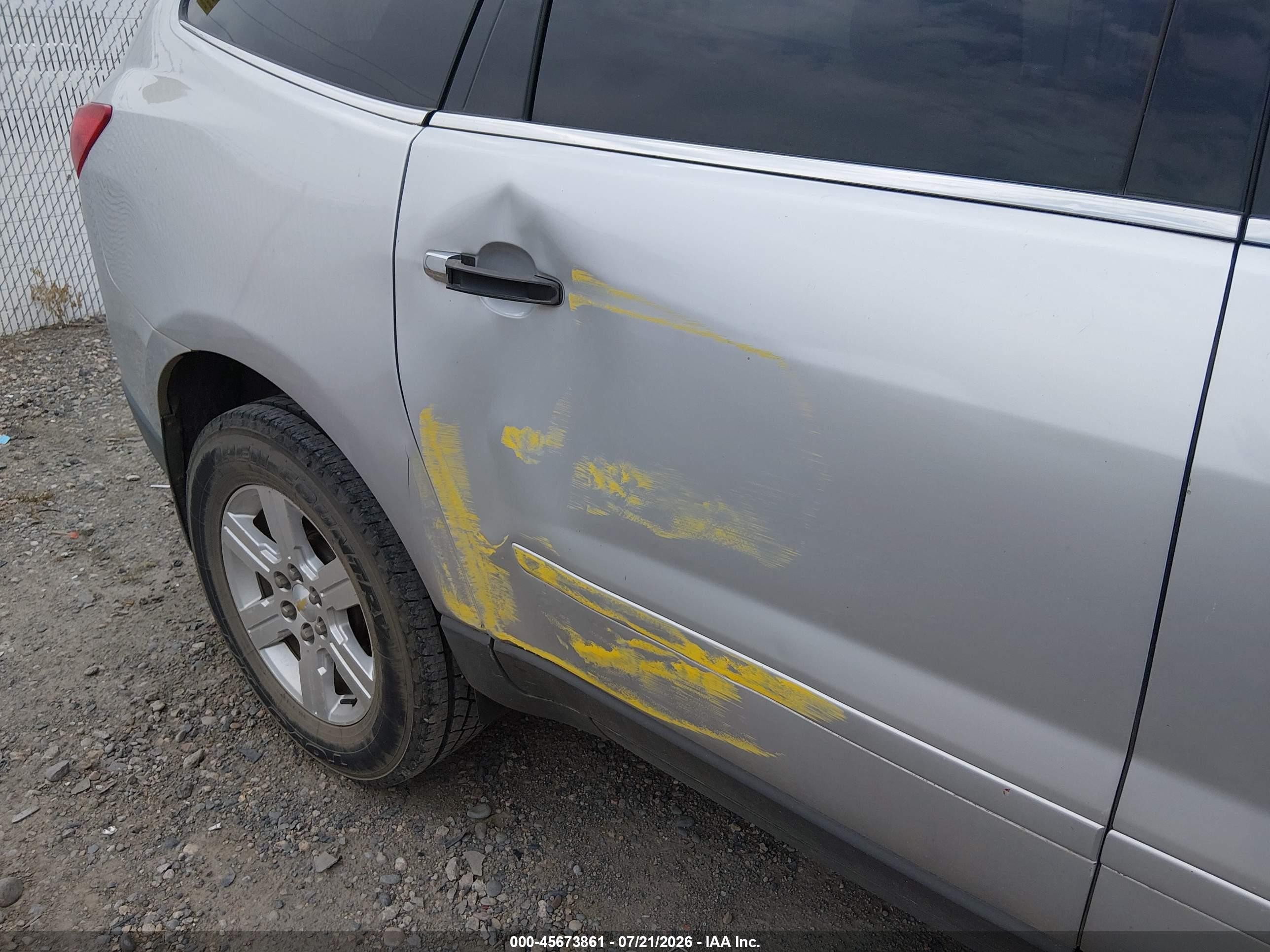 2012 Chevrolet Traverse Lt W/1lt Серебряный vin: 1GNKVGEDXCJ142957