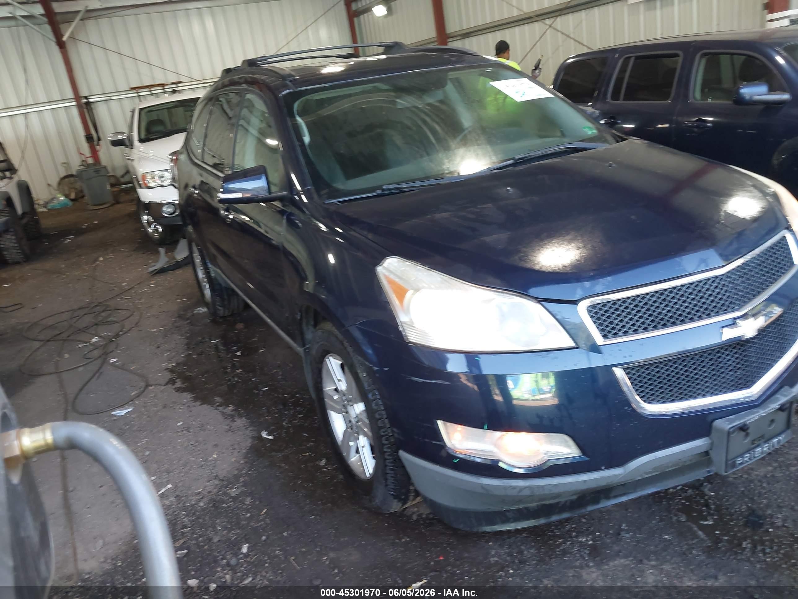 2012 Chevrolet Traverse 1lt Dark Blue vin: 1GNKVGEDXCJ245327