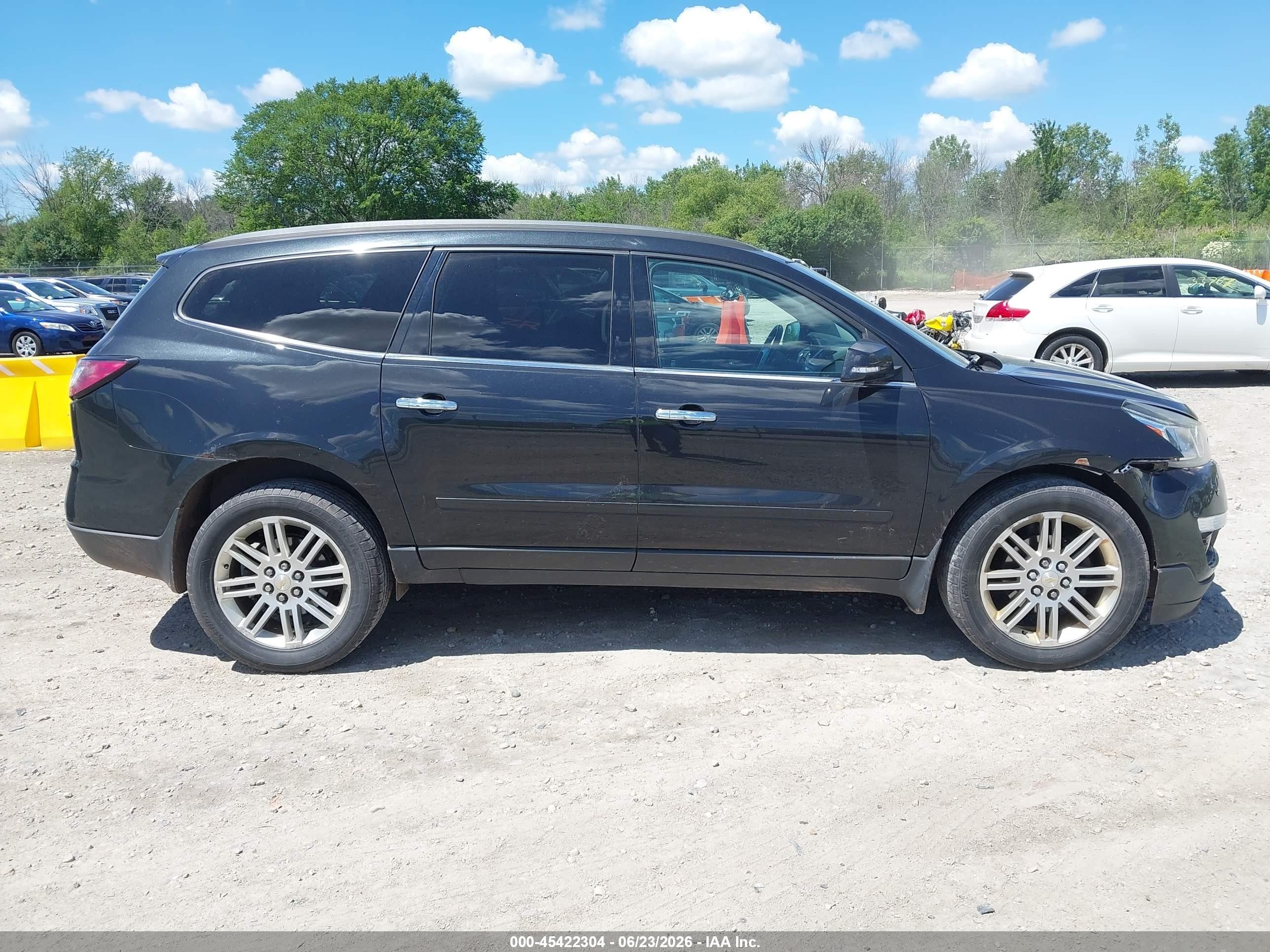 2014 Chevrolet Traverse Lt Black vin: 1GNKVGKD0EJ284001