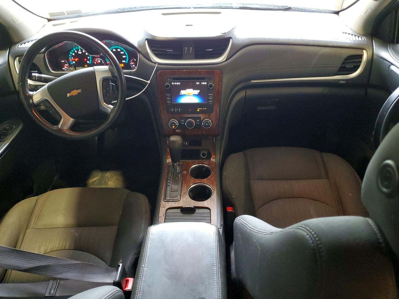 2014 Chevrolet Traverse Lt Серый vin: 1GNKVGKD0EJ320737
