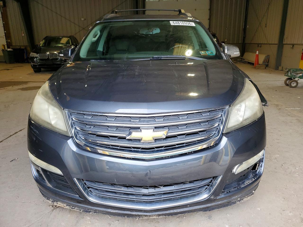 2014 Chevrolet Traverse Lt Серый vin: 1GNKVGKD0EJ320737