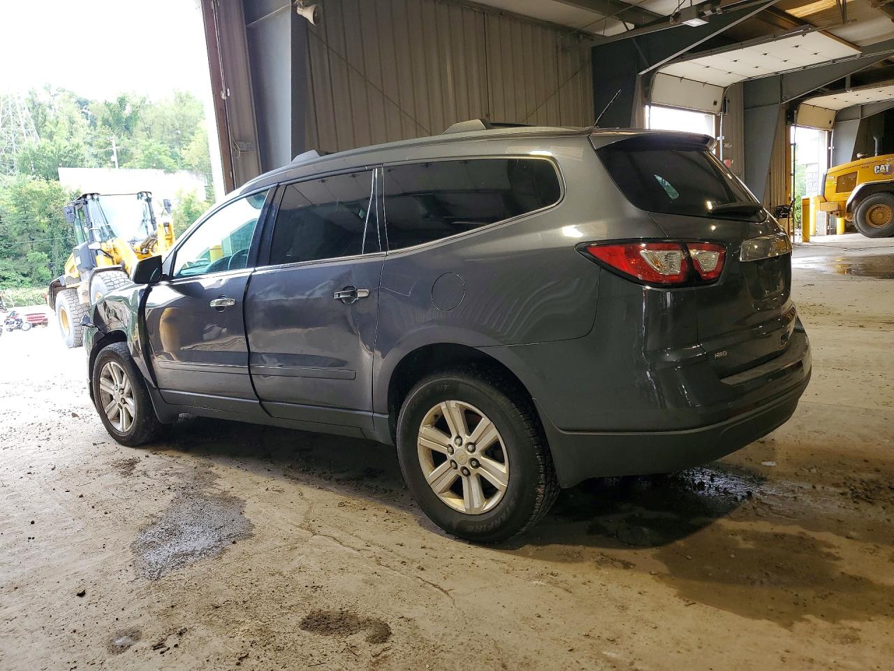 2014 Chevrolet Traverse Lt Серый vin: 1GNKVGKD0EJ320737
