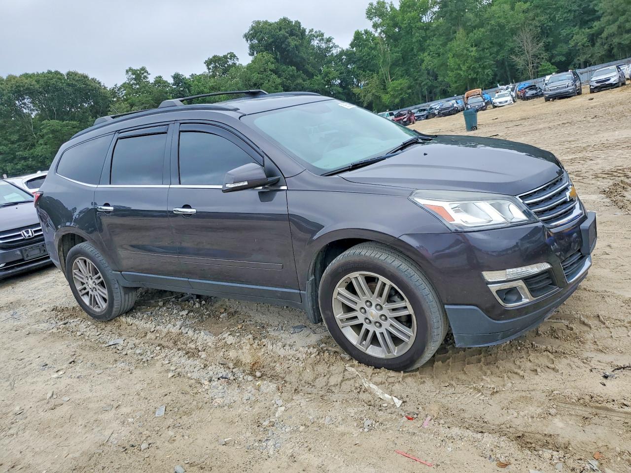 2014 Chevrolet Traverse Lt Gray vin: 1GNKVGKD0EJ334833