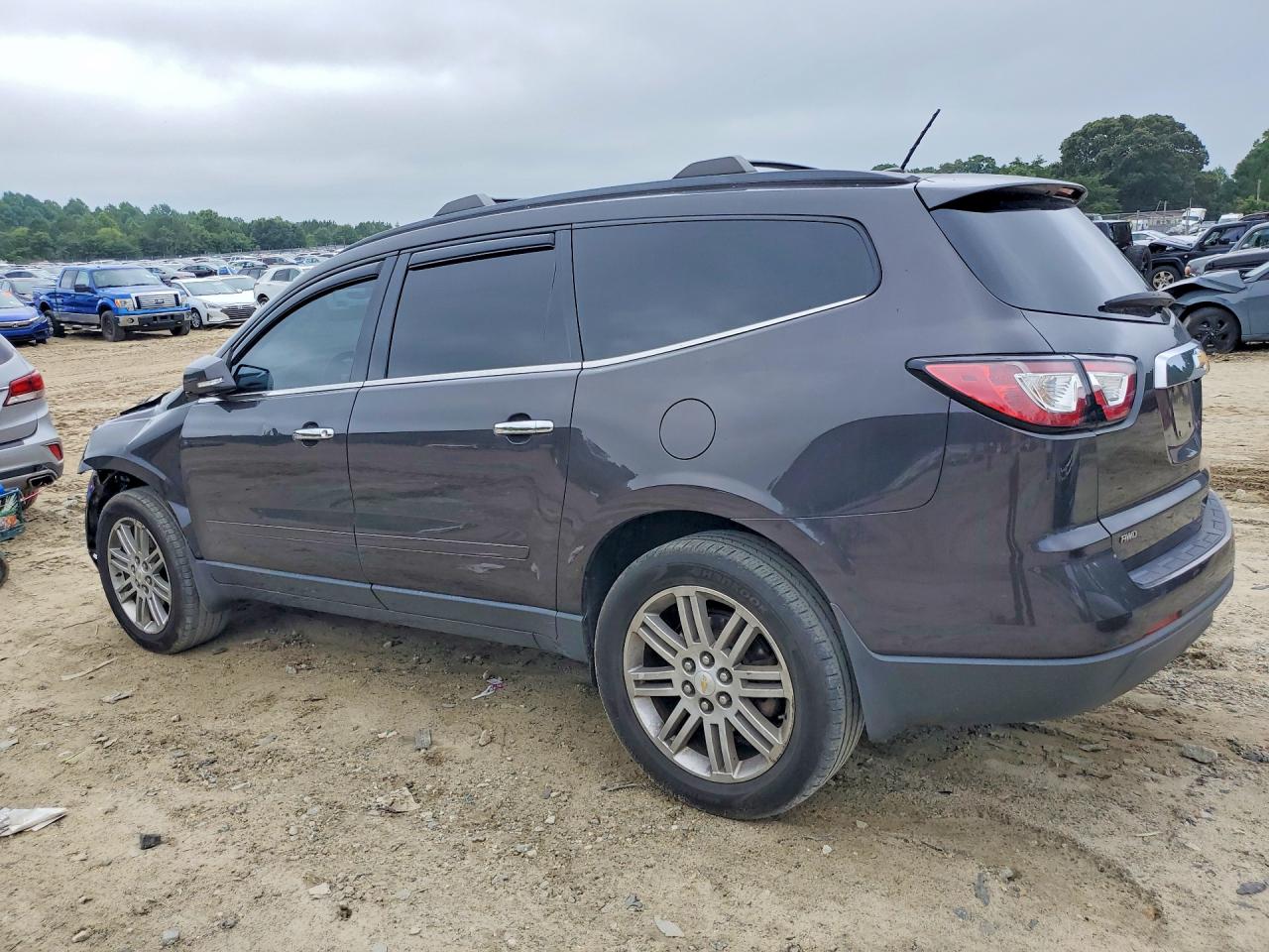2014 Chevrolet Traverse Lt Gray vin: 1GNKVGKD0EJ334833