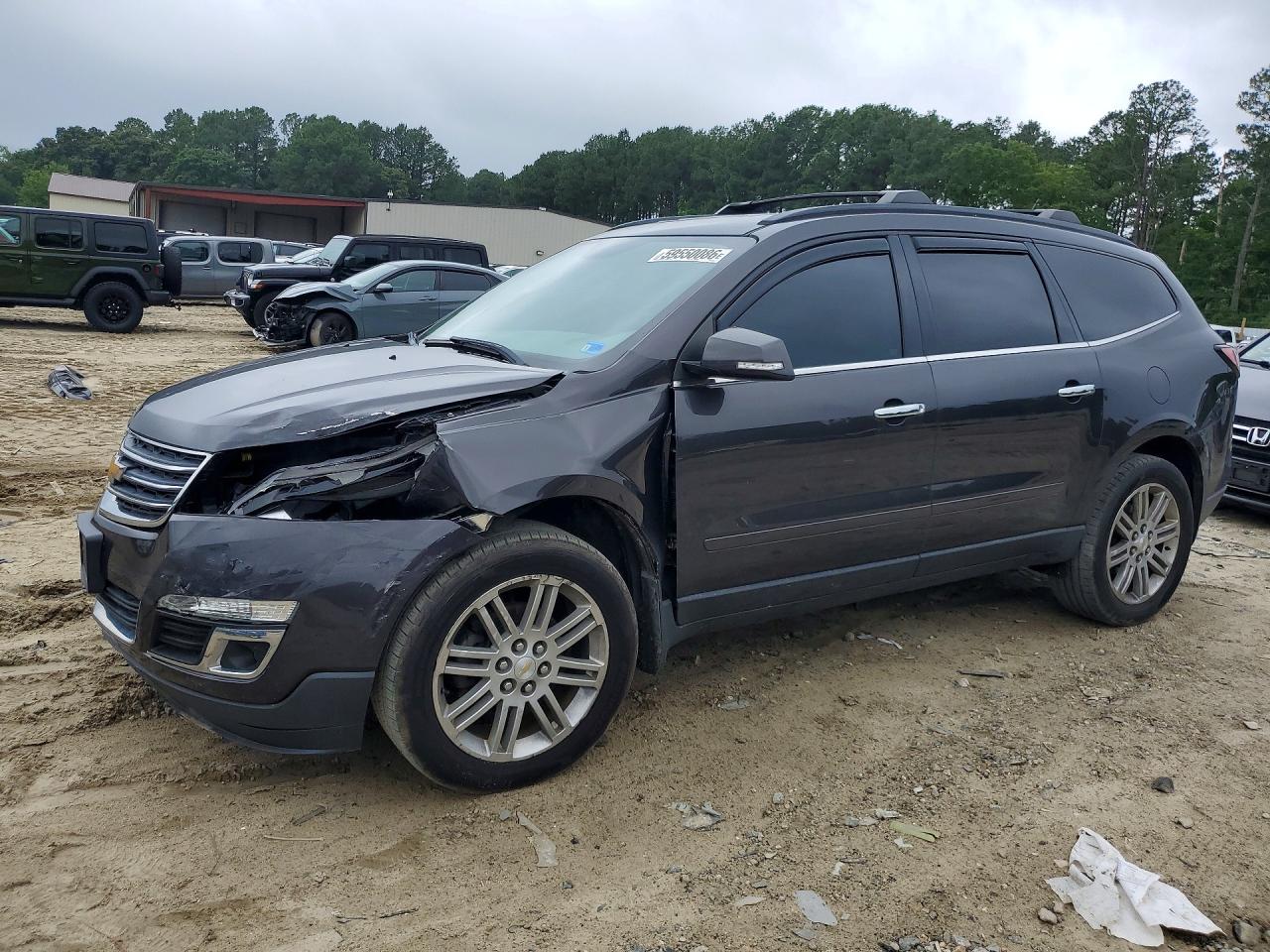 2014 Chevrolet Traverse Lt Gray vin: 1GNKVGKD0EJ334833
