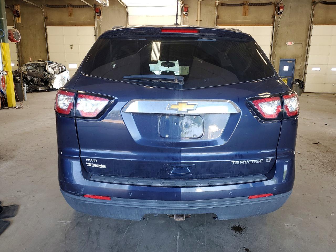 2015 Chevrolet Traverse Lt Синий vin: 1GNKVGKD0FJ134360