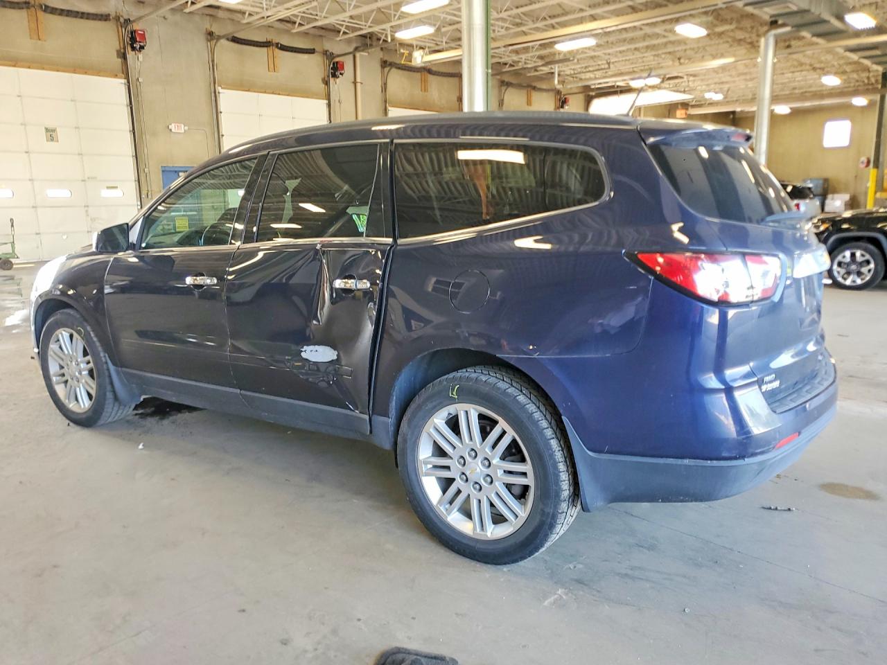 2015 Chevrolet Traverse Lt Синий vin: 1GNKVGKD0FJ134360