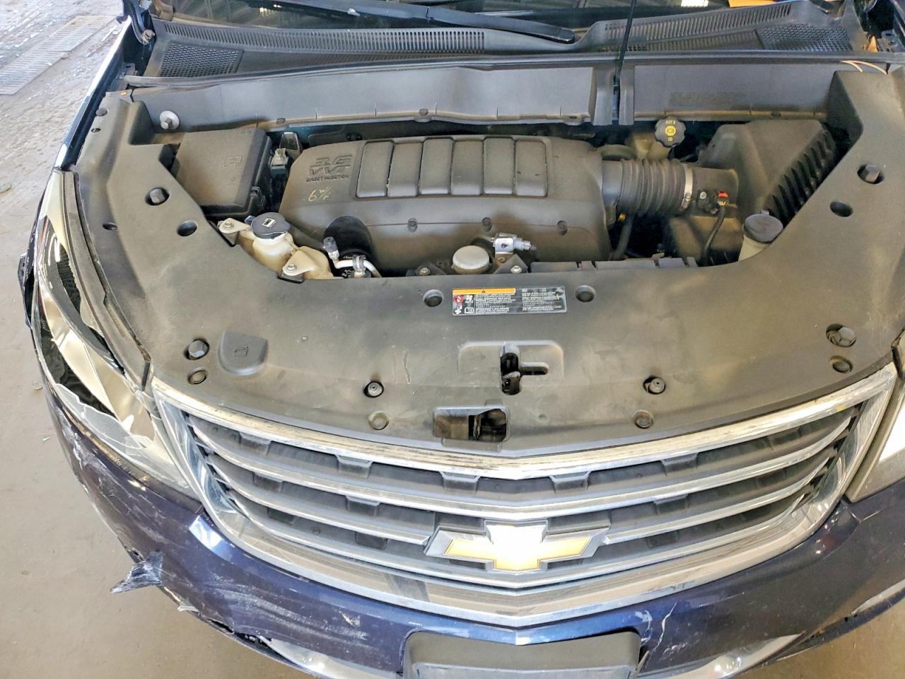2015 Chevrolet Traverse Lt Синий vin: 1GNKVGKD0FJ134360