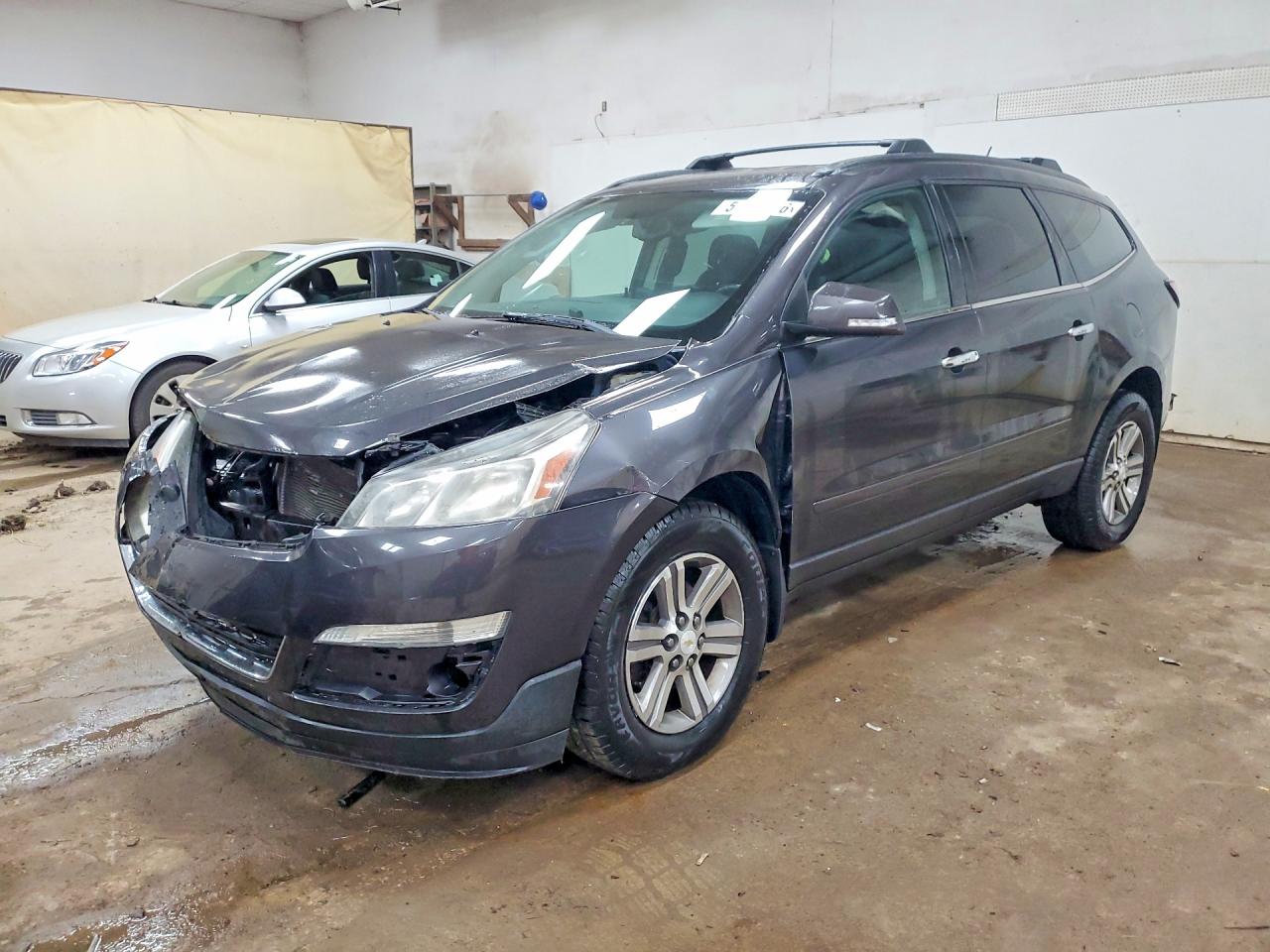 2015 Chevrolet Traverse Lt Gray vin: 1GNKVGKD0FJ150431