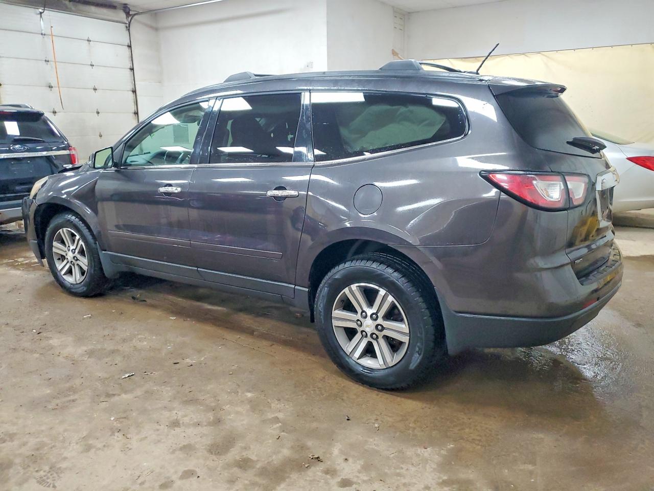 2015 Chevrolet Traverse Lt Серый vin: 1GNKVGKD0FJ150431
