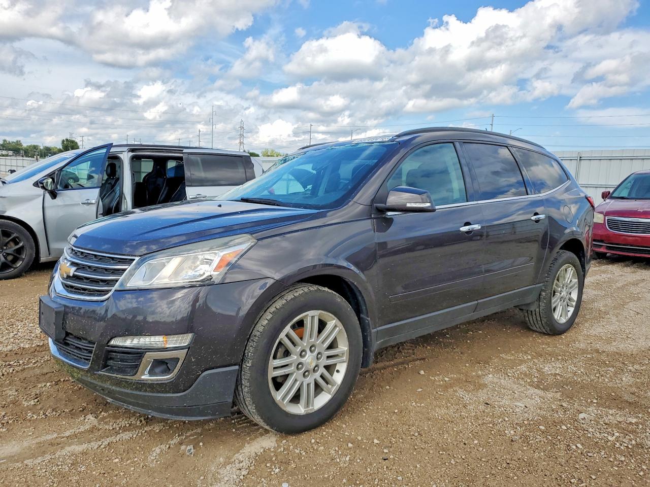 2015 Chevrolet Traverse Lt Gray vin: 1GNKVGKD0FJ222826