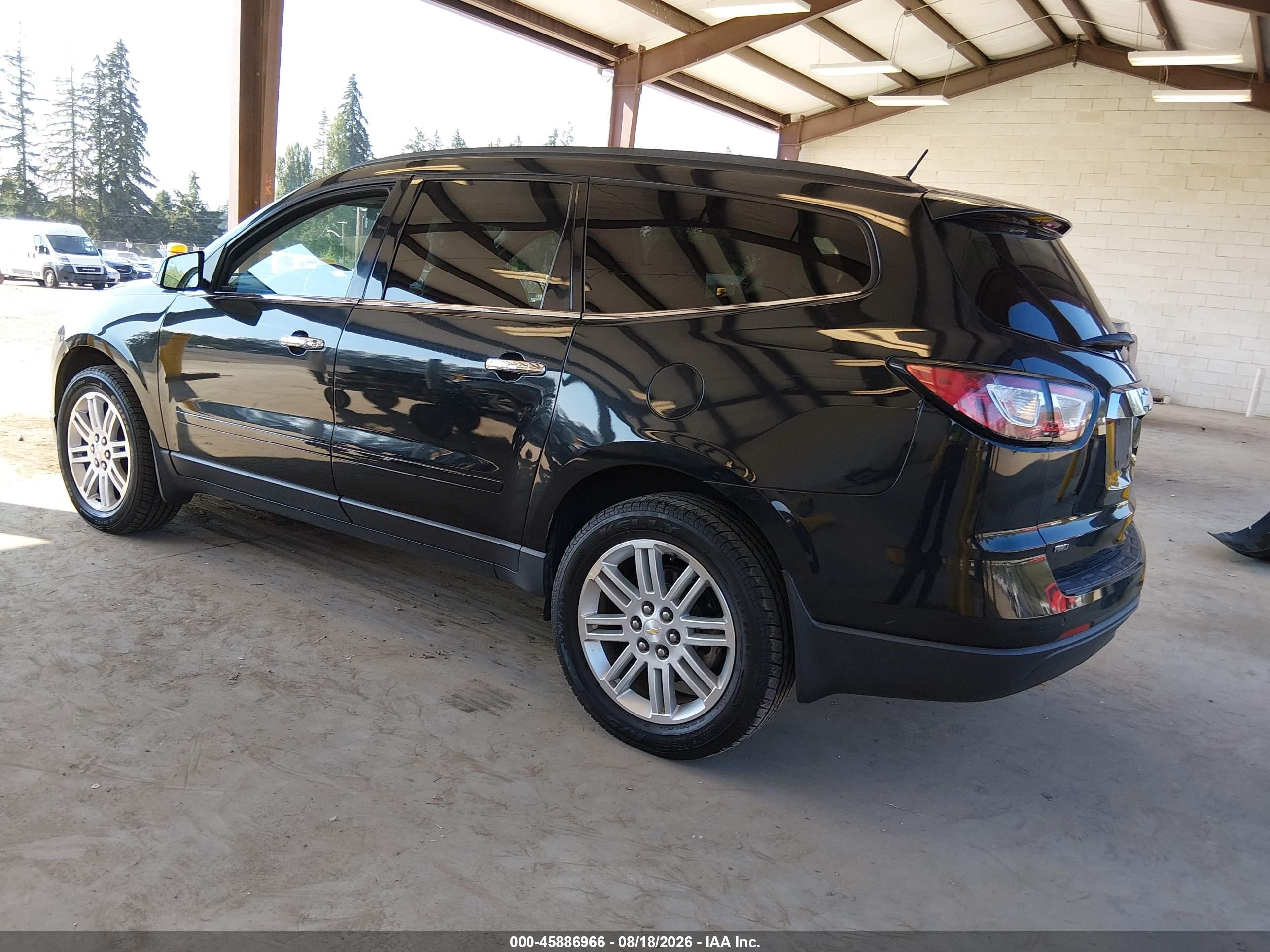 2015 Chevrolet Traverse Lt Black vin: 1GNKVGKD0FJ310971