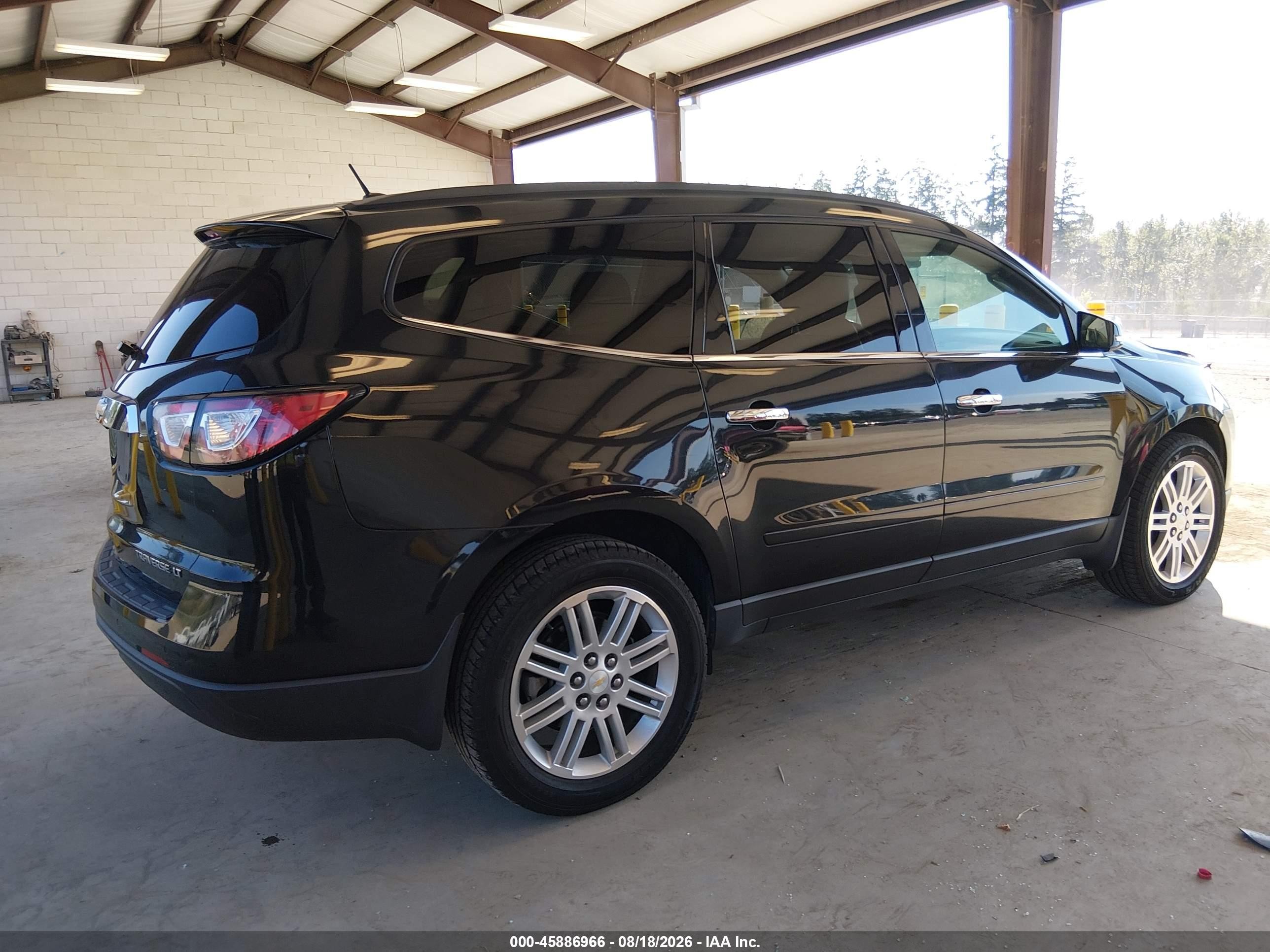 2015 Chevrolet Traverse Lt Black vin: 1GNKVGKD0FJ310971