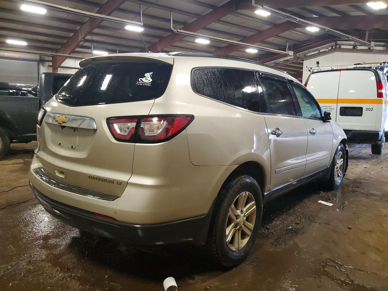 2013 Chevrolet Traverse Lt Tan vin: 1GNKVGKD1DJ188439
