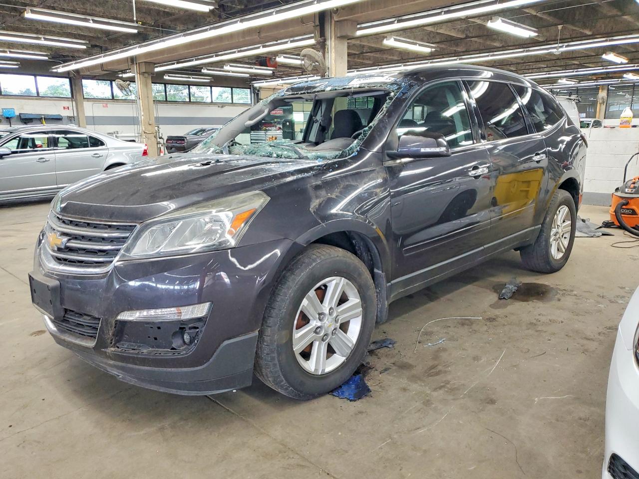 2014 Chevrolet Traverse Lt Gray vin: 1GNKVGKD1EJ372927