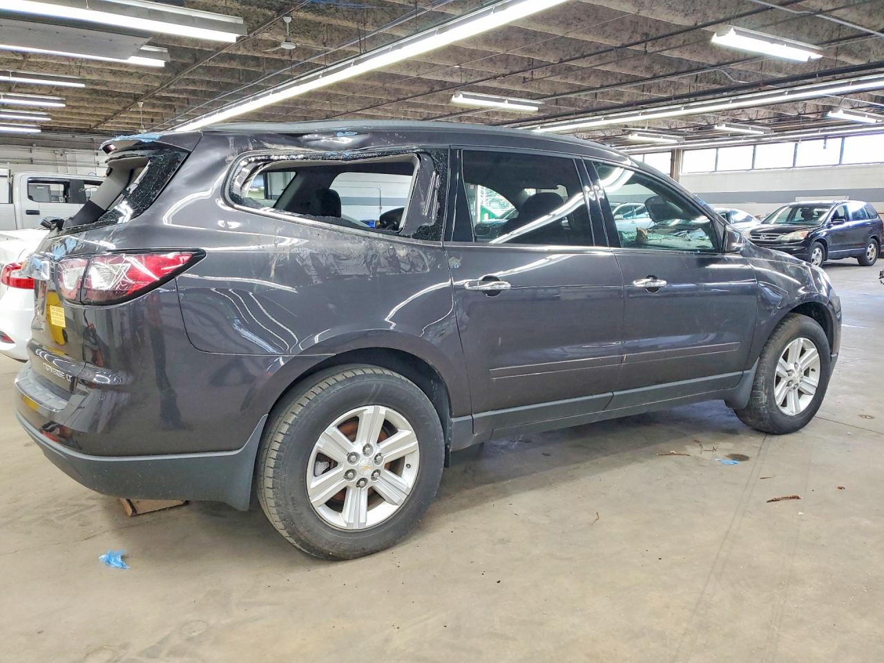 2014 Chevrolet Traverse Lt Gray vin: 1GNKVGKD1EJ372927